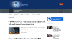 Desktop Screenshot of news.prairiepublic.org