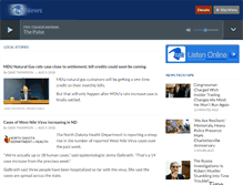Tablet Screenshot of news.prairiepublic.org